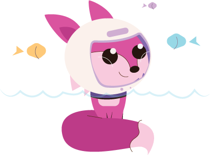 Swimming Mascot